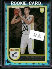 2022-23 Hoops #252 Walker Kessler Teal Explosion