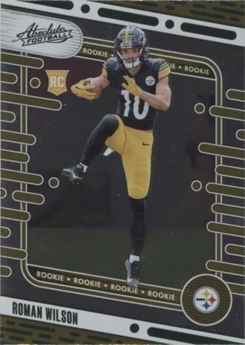 Ron Wilson Rookie Card 2024 Panini Absolute - Rookies Roman Wilson #169 Green (RC) for sale ...