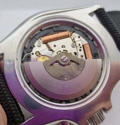 Seiko Diver Kinetic Model 5M43-0A40 Dive Men's 45mm Wristwatch