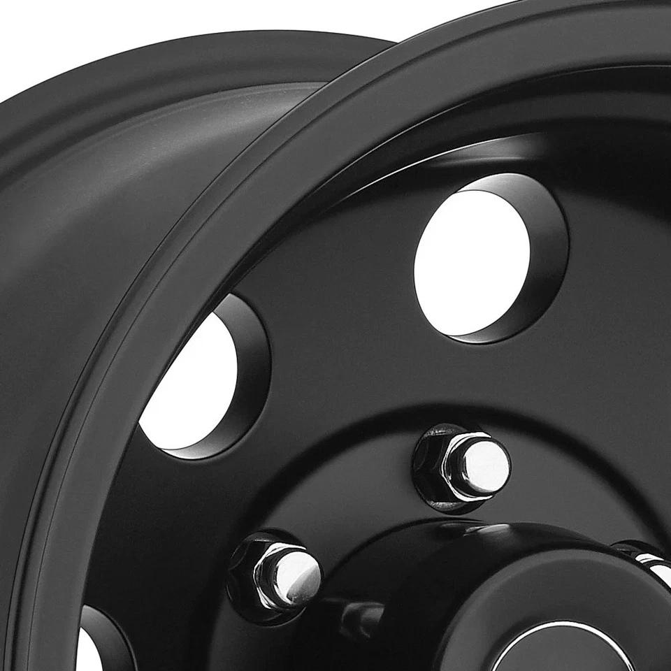 American Racing AR172 BAJA 1PC Wheels 15x8 (20, 6x139.7) Black Rims Set of 4 Foto 3 de 4