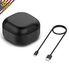 Bluetooth Earbuds Charging Case Box Black For Samsung Galaxy Buds FE R400