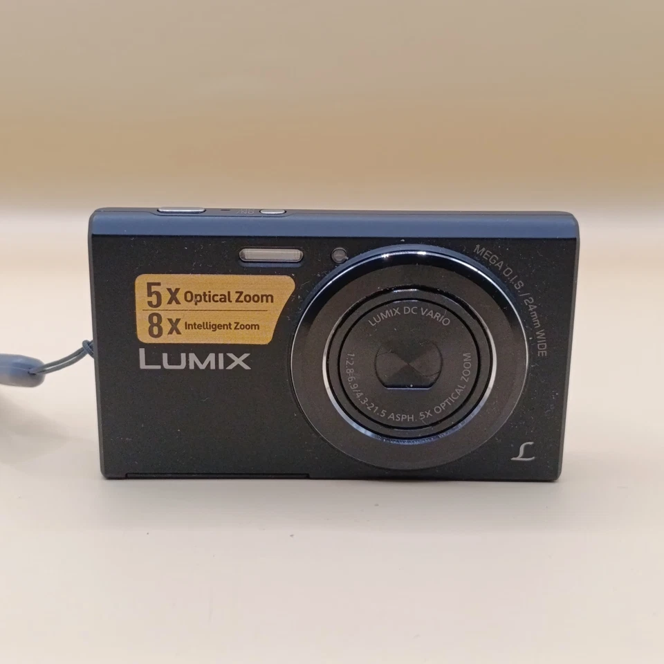 Panasonic Lumix DMC-FS50 Schwarz / Kompakte Digitalkamera / 16.1 MP / Geprüft ✅, photo 1 sur 5