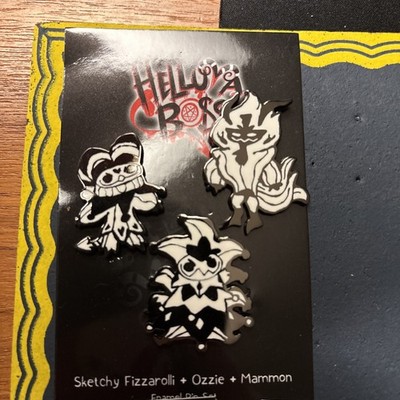 Helluva Boss - IMP Sketchy Enamel Pins Set Of 23, Loona, Millie