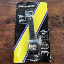 Carter & Van Peel Digital LCD Vintage Watch Black – BRAND NEW!