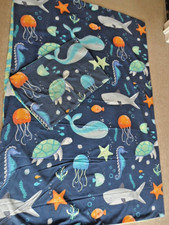 Kirkton House Sea Creatures Theme Single Bed Set Duvet Cover & Pillowcase