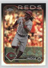 2024 Topps Chrome Logofractor Edition Jonathan India #185 y5m