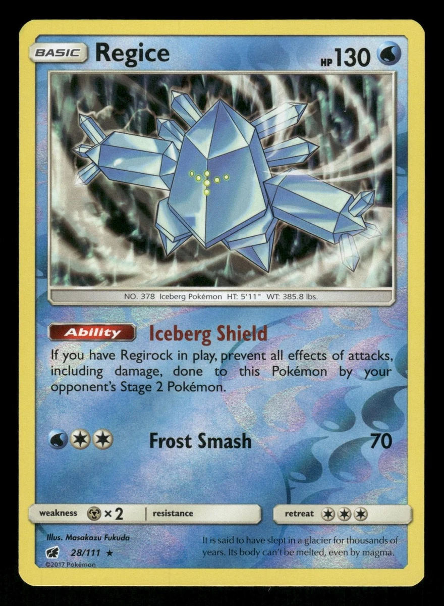 Regice Holo Pokmon TCG Individual Collectible Card Game Cards for sale | eBay Regice Holo Pokmon TCG Individual Collectible Card Game Cards for sale | eBay
