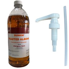 Dunkin Toasted Almond Concentrated Flavourshot With Pump 30 FL , Free Shipping