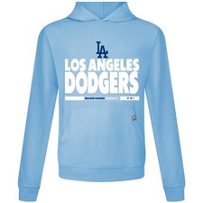 Men's Levelwear  Light Blue Los Angeles Dodgers Relay Center Stage Long Sleeve