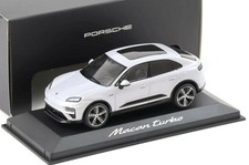 Solido 1/43 Porsche Macan Turbo H2 2024 Ice Grey - New Release Porsche OEM
