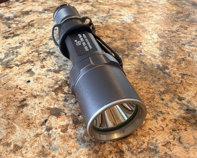 XENO G5 LED Flashlight -  Gun Metal - New Never Used!