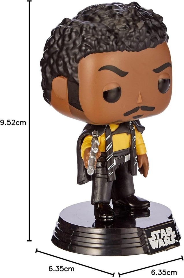 Funko Star Wars Wobbler – Lando Calrissian Figur Aus Solo, Ca. 17 Cm Hoch, In Displaybox