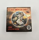 2023 American Eagle Zombie Apocalypse Colorized 1oz .999 Silver Coin 376/600