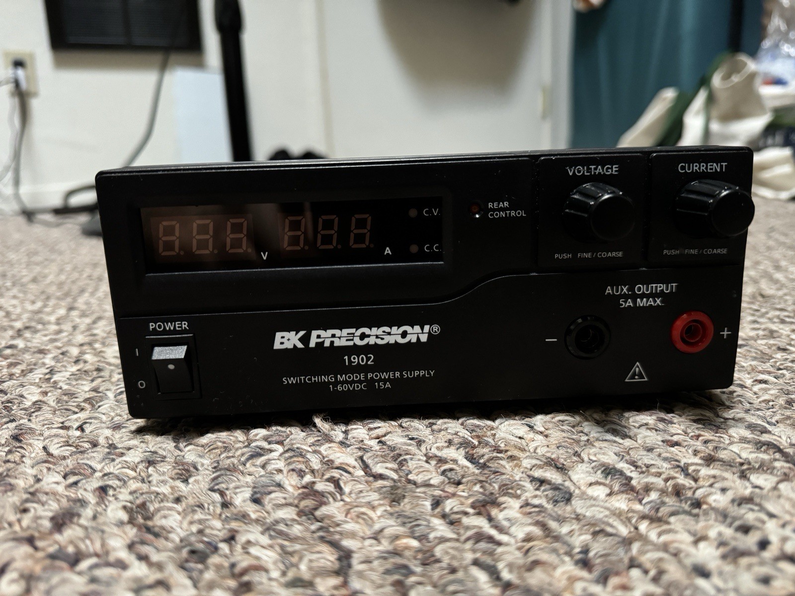 BK Precision 1902 900W Switching DC Power Supply, 1-60V, 0-15A