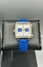 TAG HEUER MONACO FRENCH RACING BLUE LIMITED EDITION 1000 PIECE TITANIUM CAW218C 2