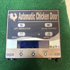Replace Automatic Chicken Door Programmable SOLAR ONLY