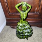 Vintage Chalkware Women Dancer Figure