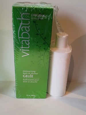 Vitabath Spring Green Moisturizing Bath Shower Gelee 21 Oz & Lotion 10 Oz Set