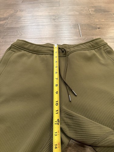 Reigning Champ Mens Green Zip Pockets Jogger Running Ankle Zip Sweatpants Size M - Picture 8 of 9
