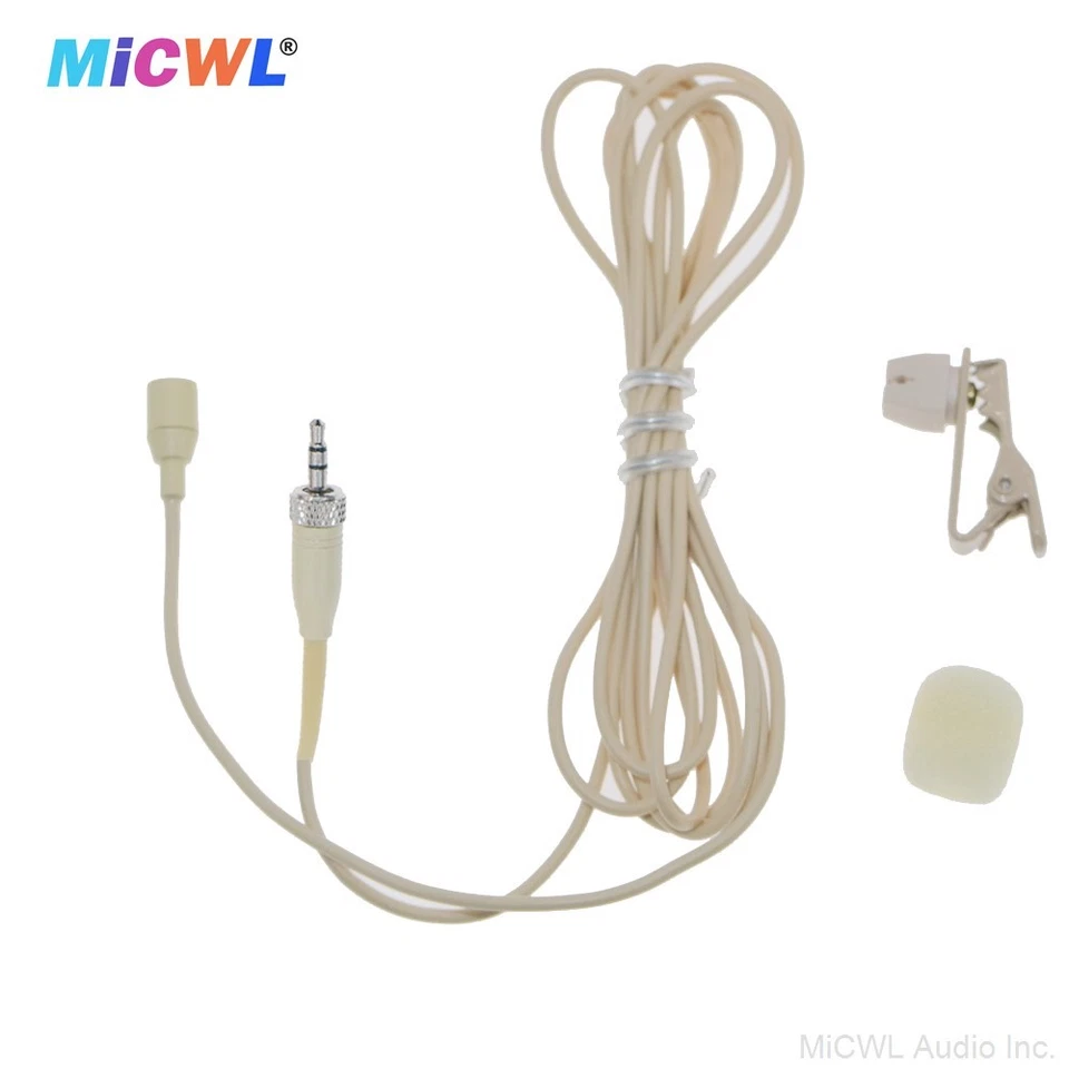 Mini Lavalier Microphone For Sennheiser XS EW AVX G2 G3 G4 3.5mm Jack Lock TL35 - Image 2 of 4