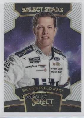 2017 Panini Select Stars White Prizm 26/50 Brad Keselowski #S14 2s1