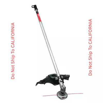 String Trimmer Attachment Fixed Line Straight Shaft Universal 34 Inch Heavy Duty