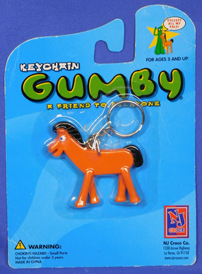 GUMBY & POKEY KEYCHAIN SET SEALED 2002 NJ CROCE | eBay