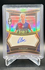 2024-25 Panini Select La Liga Dani Olmo Select Signatures Silver #SS-DO