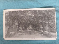 Berlin NJ postcard TANSBORO AVENUE TREE LINED...