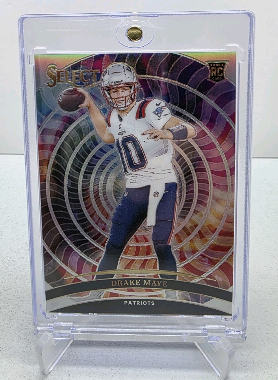 2024 Select Drake Maye Color Wheel SSP Rookie RC #4 Patriots MVP Superbowl 🔥🔥