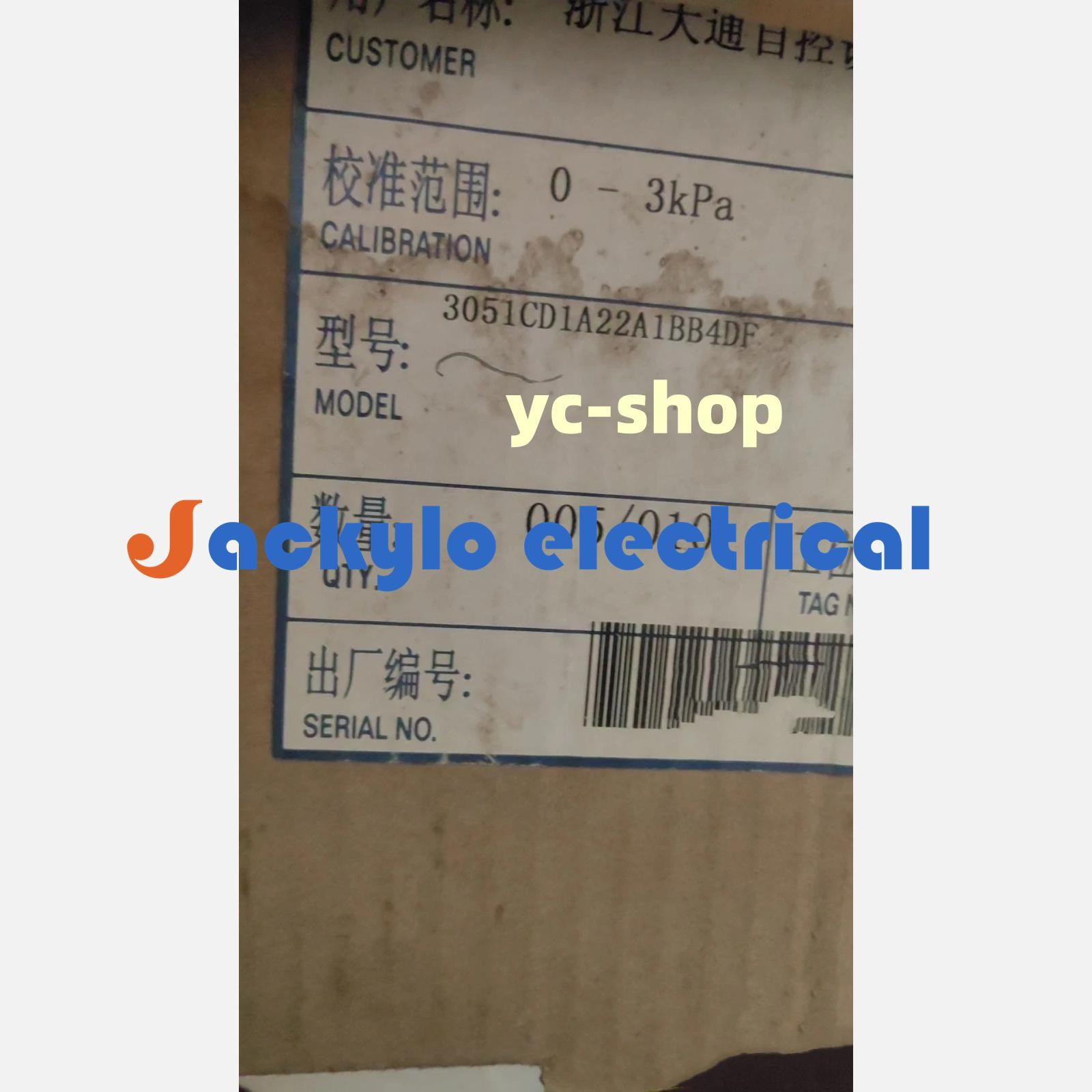 New ROSEMOUNT 3051CD1A22A1BB4DF Pressure transmitter Fast shipping via