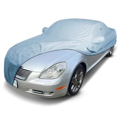 iCarCover Custom Car Cover for Lexus 40. Lexus SC 2002-2010 1-Tone (Solid Gray)