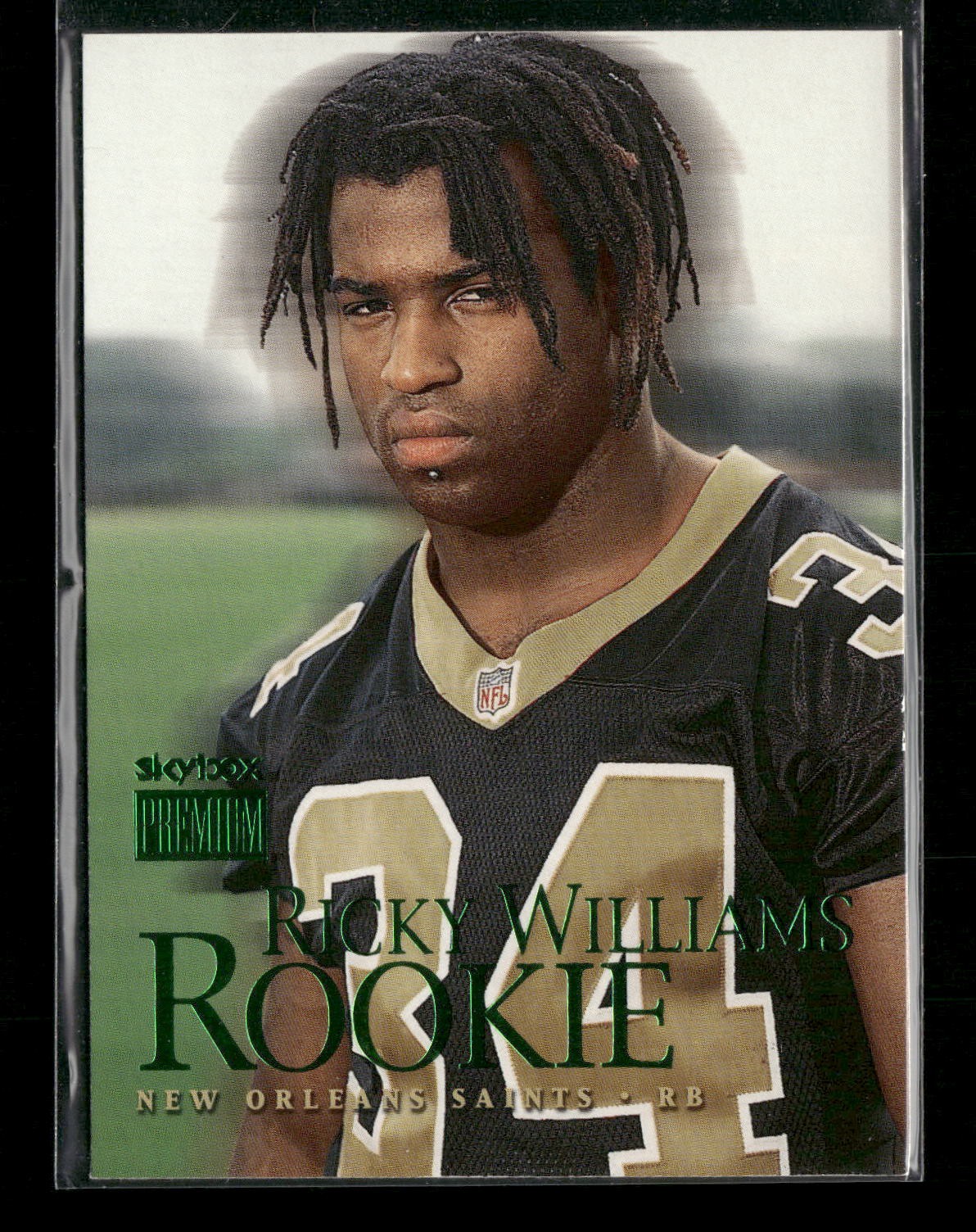 1999 SkyBox Premium #212a Ricky Williams New Orleans Saints