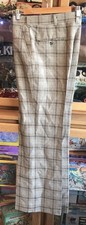 Vintage Haggar Slacks 32x32 Brown Plaid. I