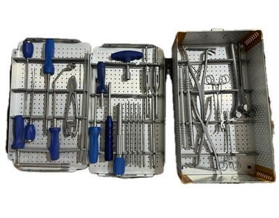 Orthopedic Surgical Instrument Set Bone Fixation Trauma Surgery Tools with Tray