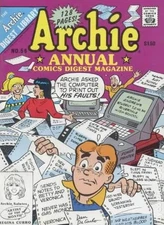 Archie Annual Digest #56 VG 1990 Stock Image Low Grade