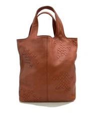 BOTTEGA VENETA                    Intrecciato handbag brown 131673