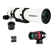 SVBONY SV503 Upgraded 80ED Telescope w/ 0.8X Field Flattener SV165 Finder Scope