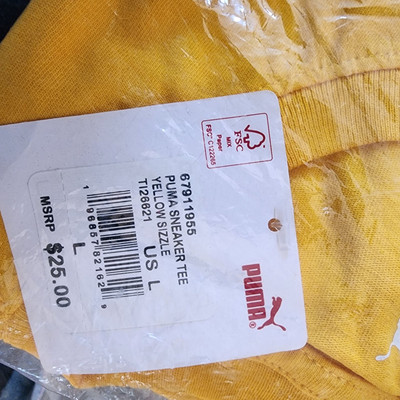 Puma Melted Cat Tee Mint Color
