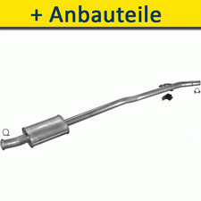 Mitteltopf Auspuff+ für RENAULT CLIO II FLIEßHECK 1.4 75PS 1998-2001