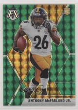 2020 Panini Mosaic Rookies Green Mosaic Prizm Anthony McFarland Jr #237 7l6