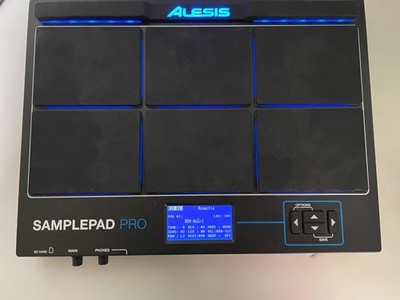 READ Alesis SamplePad Pro 8-Pad Electronic Drum Percussion Pad Sampler MIDI USB