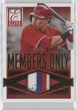 2015 Panini Elite Members Only Materials Prime 14/25 Leonys Martin #25 0c3