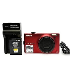 Nikon COOLPIX S6000 Compact Digital Camera Tested Working Seller Japan