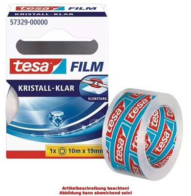 tesa Film, kristall-klar, SPAR-PACK!, 15 mm x 10 m