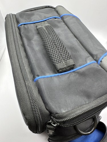 Case Logic Camera Soft Bag Case Black/Blue Nylon Zippered bag - Blue Interior - Picture 7 of 9