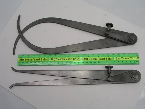 12" Leg Lufkin Inside and Outside Caliper Set