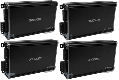 Kicker CXA360.4 (46CXA3604) CX Series 4-Channel A/B Car Amplifier