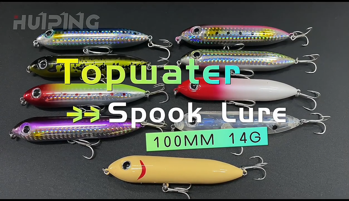 100mm/14g Top water lure, spook, pencil bait, Fishing - Choose Color | eBay
