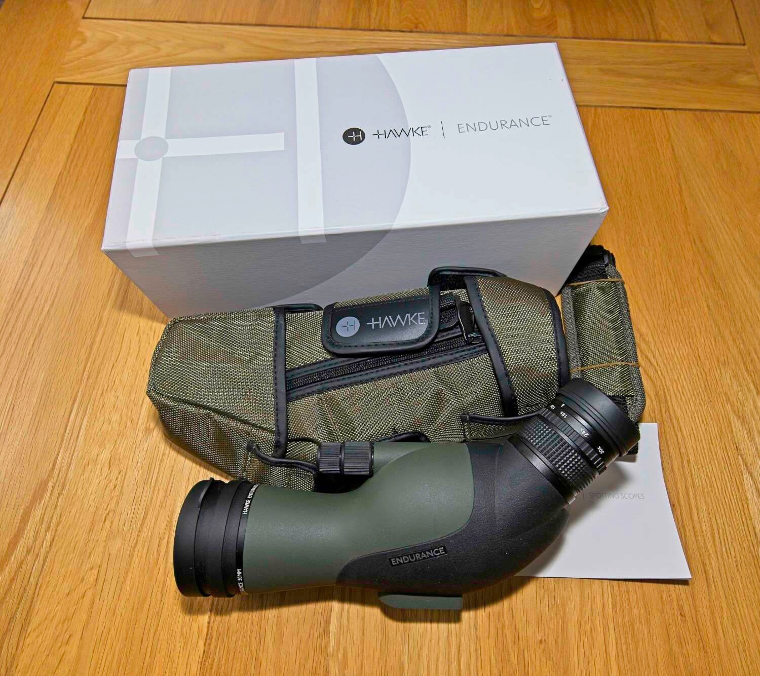 Hawke Endurance 1236x50 Angled Spotting Scope eBay